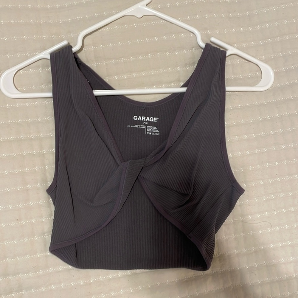 Garage crop top